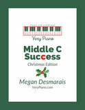 "Middle C Success - Christmas Edition" Beginner Piano Sheet Music (Studio License)