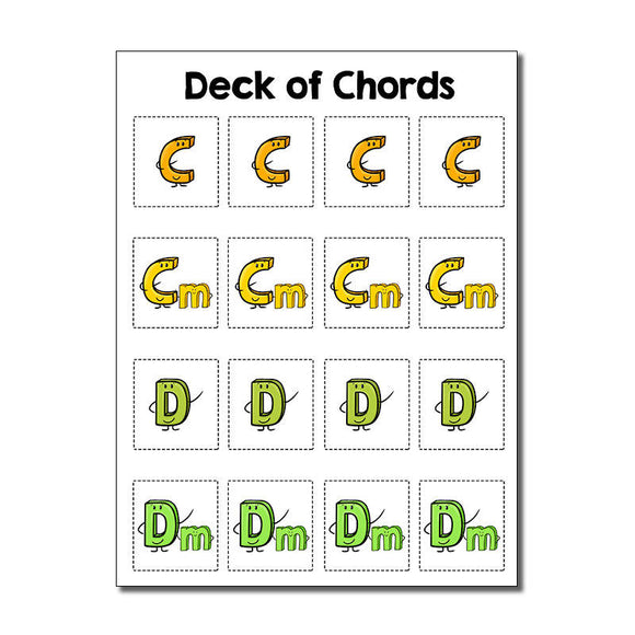 Deck of Chords (Cards)