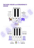 Intro to Piano Level 1 - Teacher licence. A4 paper size Digital Download