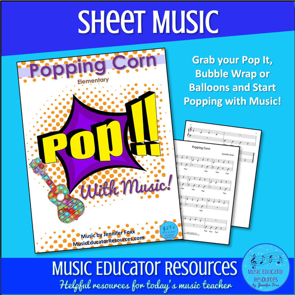 Popping Corn | Sheet Music | Unlimited Studio License