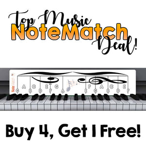 NoteMatch Deal! Buy 4 get 1 Free