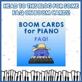 Boom Cards: Froggy Fingers (Left Hand Finger Patterns)