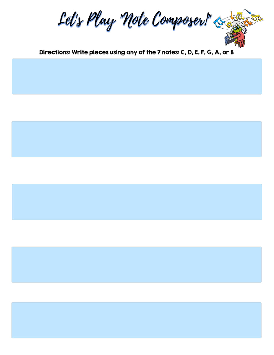 Composer Pages – Music Teacher Resources