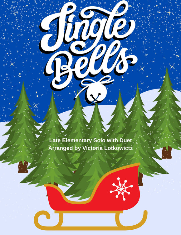 Jingle Bells (Late Elementary Solo with Duet) - Studio License