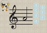 TREBLE CLEF NOTE NAME BOOM CARDS