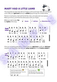 Intro to Piano Level 1 - Teacher licence. A4 paper size Digital Download