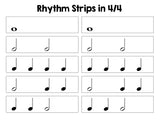 Rhythm Strips in 4/4