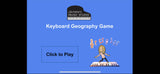 Keyboard Geography Game (Digital Sport Theme Interactive Game)