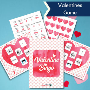 Valentine Bingo - Multi-player Game for Beginners