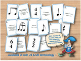 Music Theory ‘Quiz Buster’ Game - US version