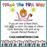 Boom Cards: Pumpkin Puzzles Level 1 - Landmark Notes