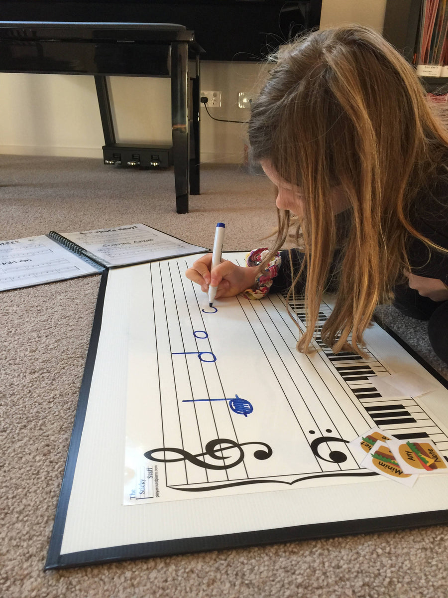 Sticky Staff Whiteboard Medium – Music Teacher Resources