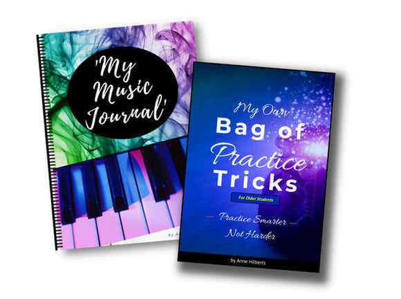 ‘My Bag of Practice Tricks’ & ‘My Music Journal’ – DUO Pack - Older Student’s Edition