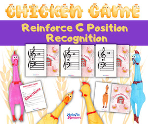 Chicken Game G Position Recognition Card Game