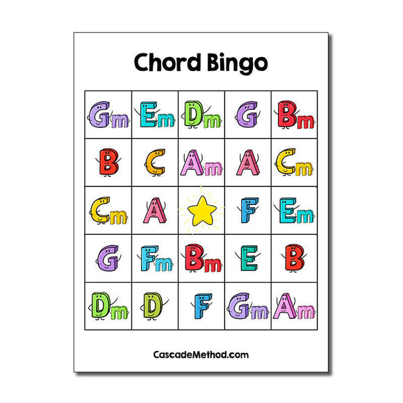 Chord Bingo