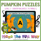 Boom Cards: Pumpkin Puzzles Level 2