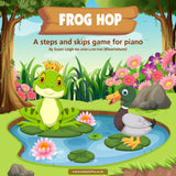 Frog Hop: a steps and skips piano game
