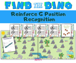 Find the Dino G Position Note Recognition