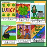 St. Patrick’s Day Color by Dynamics Worksheets | Music Dynamics Activities