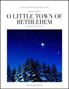 O Little Town of Bethlehem - Late Intermediate Piano