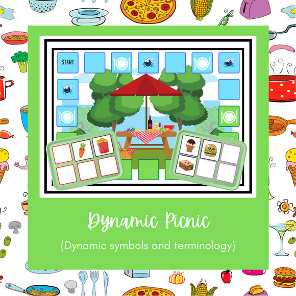 Dynamic Picnic | Identifying Dynamic Symbols and Terminologies Game