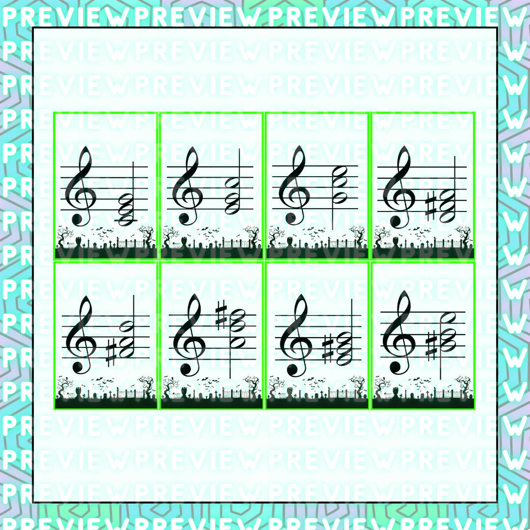 Halloween Race | Note Reading Game – Music Teacher Resources