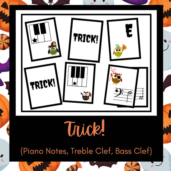 Trick! | Halloween Note Reading Game