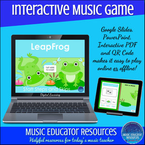 LeapFrog | Staff Steps and Skips | Interactive Digital Music Game