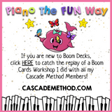 Boom Cards: Beginner Ear Training Sport Ed (5th & Octaves)
