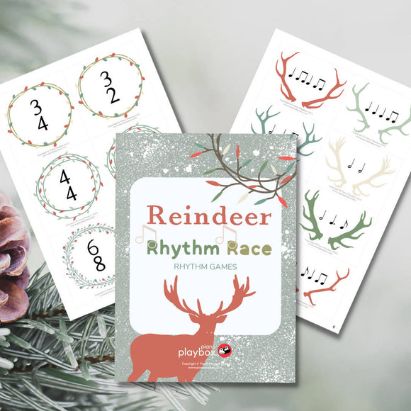 Reindeer Rhythm Race - Multi level Rhythm Games