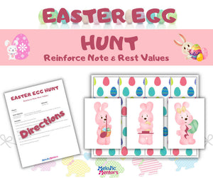 Easter Egg Hunt Note & Rest Values Recognition