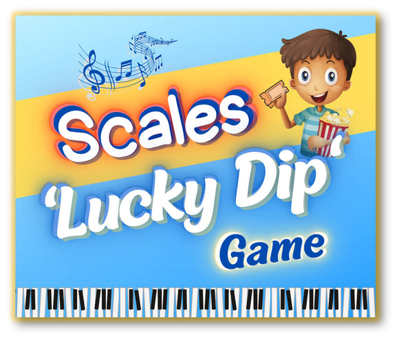 ‘Scales Lucky Dip Game' - Polish up your scales!