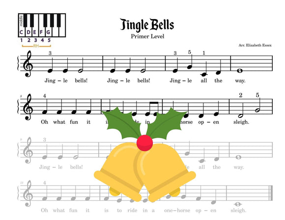 Jingle Bells - Primer Level (Studio License)