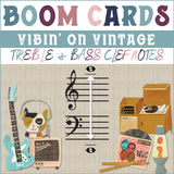 TREBLE AND BASS NOTES COMBINED BOOM CARDS
