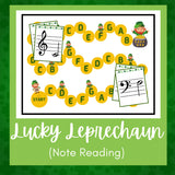 Lucky Leprechaun | St. Patrick's Day Note Reading Game