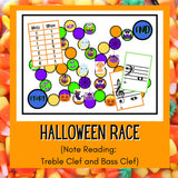 Halloween Race | Note Reading Game