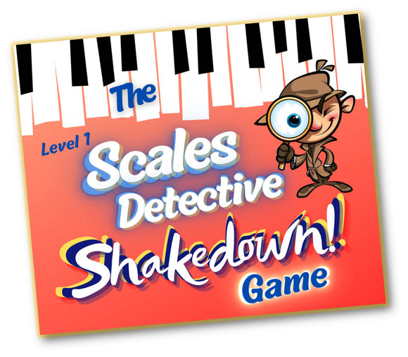Elementary - Scales Detective SHAKEDOWN Game!