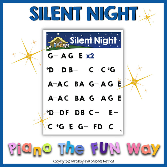 Piano Sheet: Silent Night