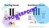 The Story of the Dog house and Grandma's house - Powerpoint