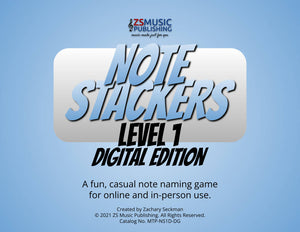 NoteStackers Level 1 Digital Edition