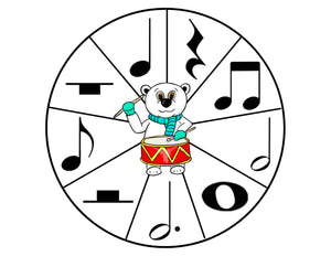 Rhythm Bingo Wheel