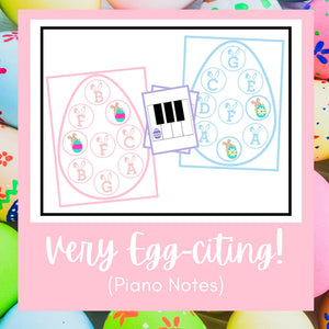 How Egg-citing! | Piano Notes Easter Game