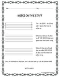 Notes on the Staff Worksheets