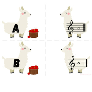 Match My Musical Llamas