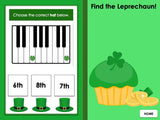 Find the Leprechaun | Intervals | Digital St. Patrick's Day Music Game