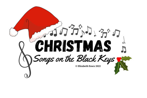 Christmas on the Black Keys - Pre-staff Piano Sheet Music - Individual License
