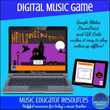 Halloween Trivia | FREE | Interactive Digital Game